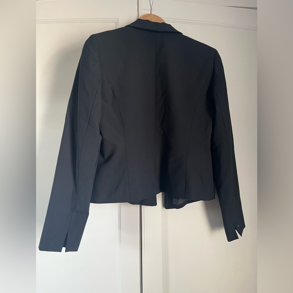 Anne Klein Suit Separates Drape Front Blazer - Picture 2 of 4